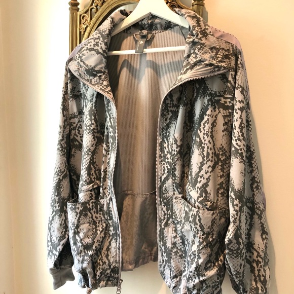 Adidas By Stella McCartney Grey Performance Track Jacket - Picture 10 of 13